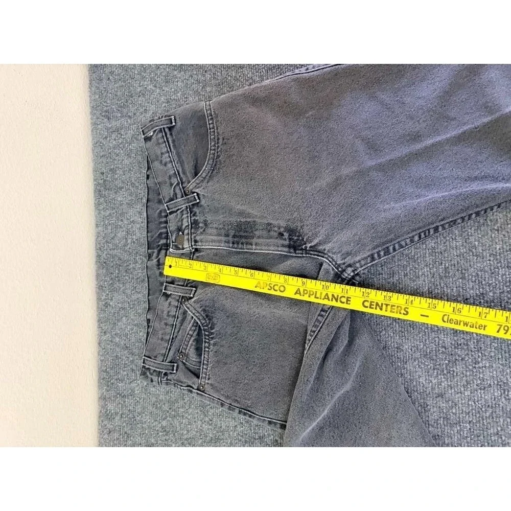 Vintage 80s Gray Levis Jeans Mens 34x29 549 Two Horse Brown‎ Tab Straight Leg